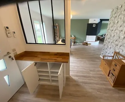 Verrière et meuble d'entrée — vue 2 sur 3